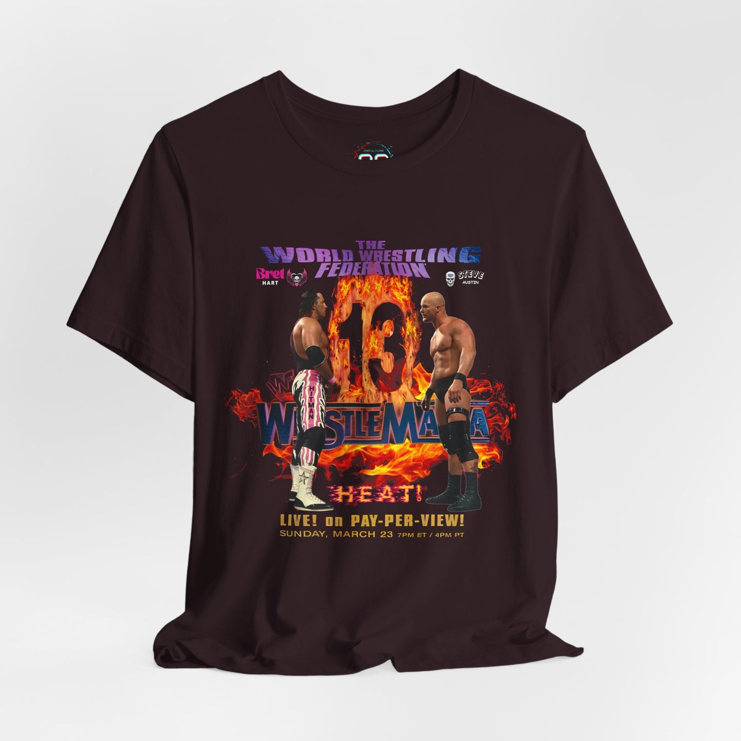 GOAT Pro Wrestling Match Tee | A Hitman vs. A Stone Cold Killer Tribute T-Shirt