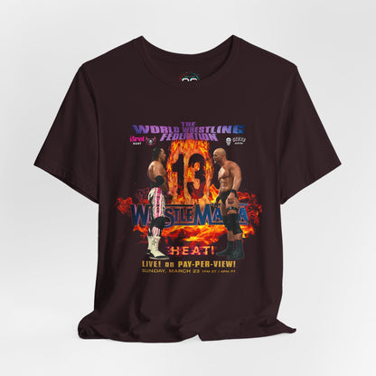 GOAT Pro Wrestling Match Tee | A Hitman vs. A Stone Cold Killer Tribute T-Shirt