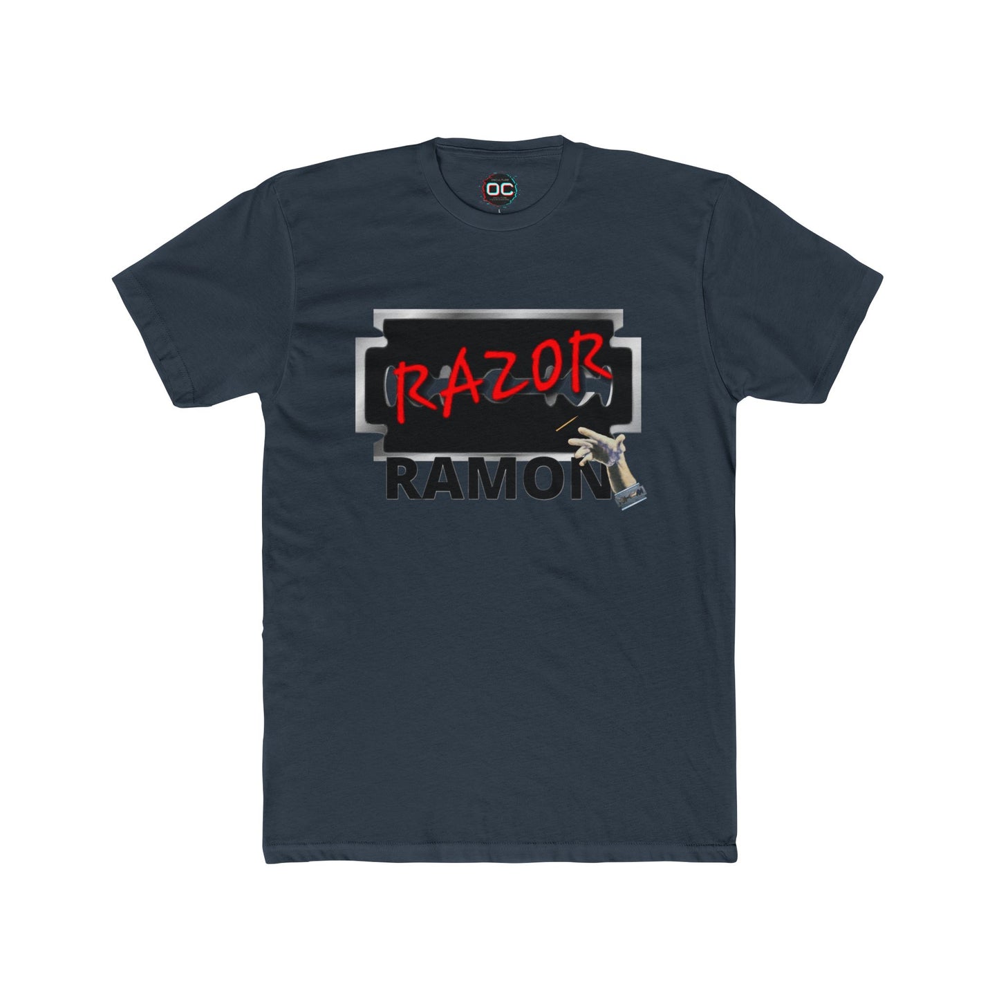 Razor Ramon Tribute T-Shirt – Toothpick Flick & Razor Blade Design | Wrestling Legend Fan Tee