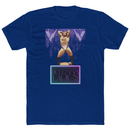 Val Venis "Hello Ladies" T-Shirt – WWF Attitude Era Tribute Tee | Gold Spark Shower + Signature Pose