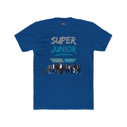 Super Junior K-Pop Tribute Tee | 'Sorry, Sorry' Paint Splatter Logo Shirt