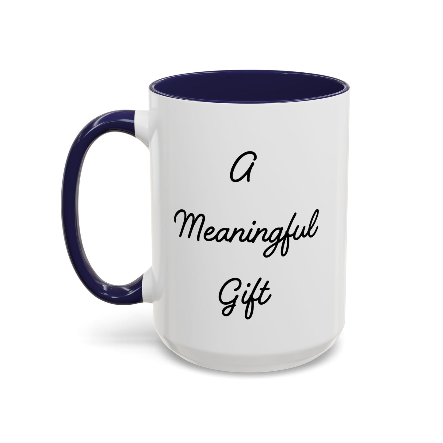 A Meaningful Gift Mug, For Those That Care, But Not That Much - In White