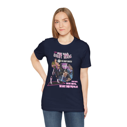 Bret Hart “The Hitman” Tee – Comic Book Pro Wrestling Tribute Shirt