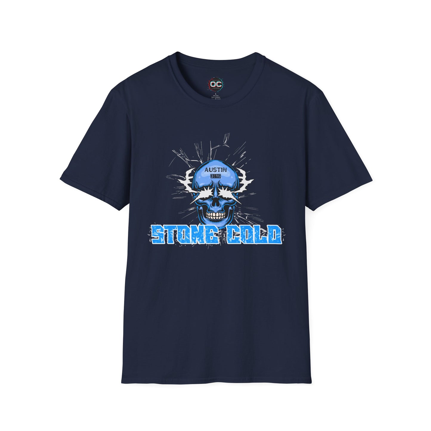 Stone Cold Smoking Skull Tee – Austin 3:16 Tribute Shirt - Steve Austin Skull