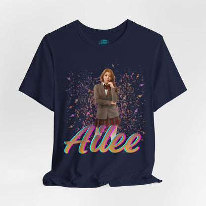Ailee Fan KPop Tee | K-Idol Fan T-Shirt with Glitter Bomb