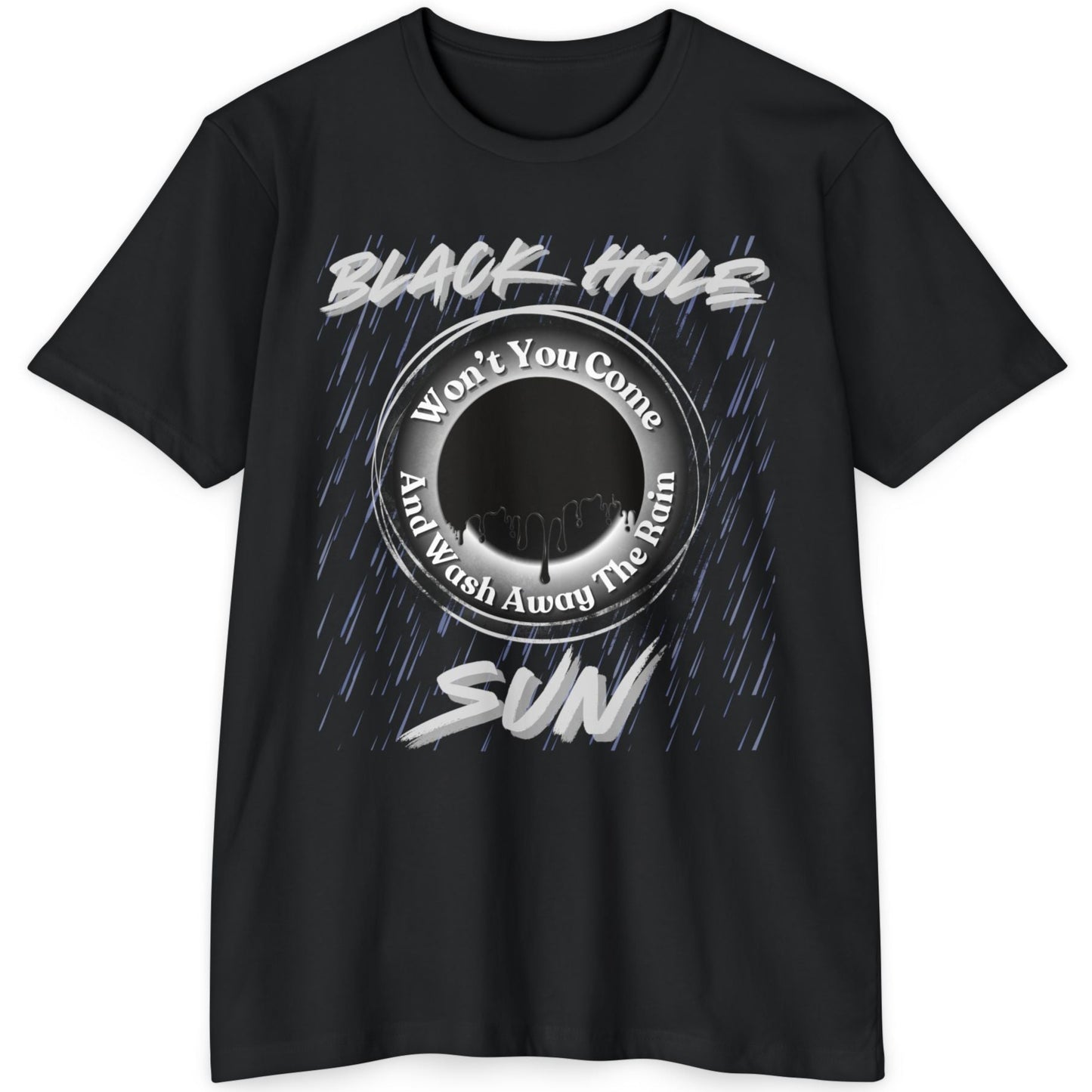 'Black Hole Sun' T-Shirt - 90s Grunge Lyric Tee | Chris Cornell Soundgarden Tribute