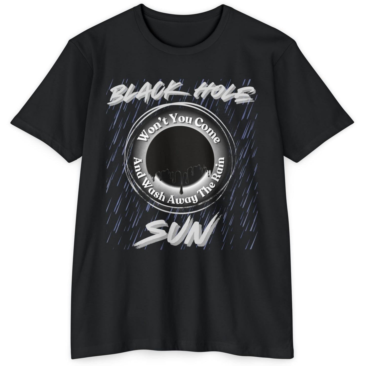 'Black Hole Sun' T-Shirt - 90s Grunge Lyric Tee | Chris Cornell Soundgarden Tribute