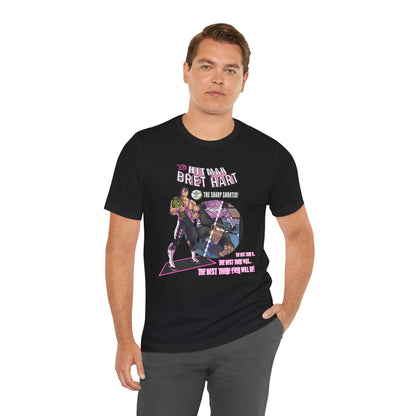 Bret Hart “The Hitman” Tee – Comic Book Pro Wrestling Tribute Shirt