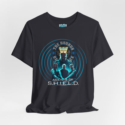 Agents of SHIELD Tee – WWE x Marvel Wrestling Mash-Up Shirt