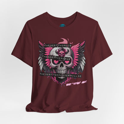 The Best Skull & Wings Logo Tee – Wrestling Legend Tribute T-Shirt