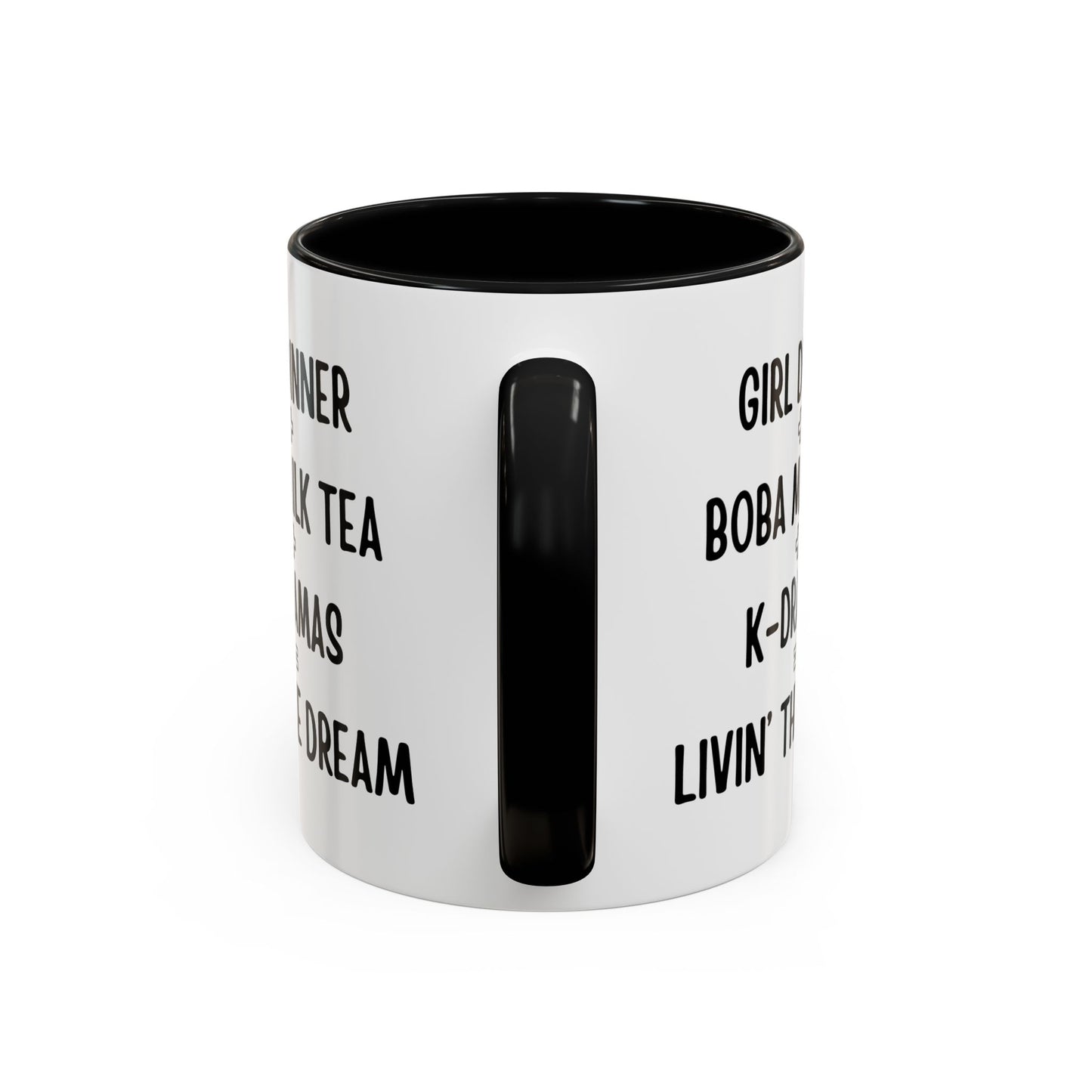 Live The Dream Any Way You Want Mug - In White