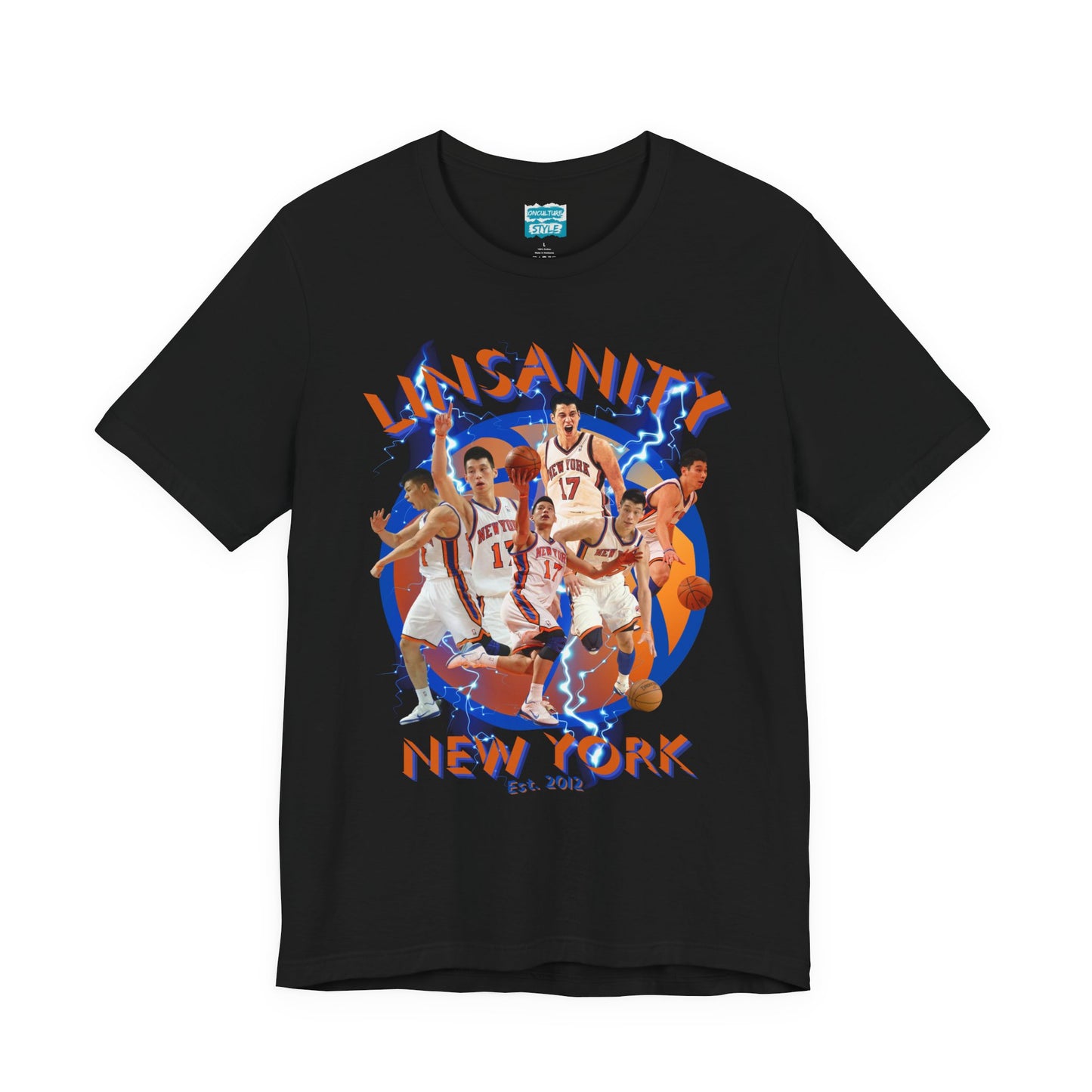 Jeremy Lin “Linsanity” Tribute Tee | New York Legend EST. 2012 Homage T-Shirt