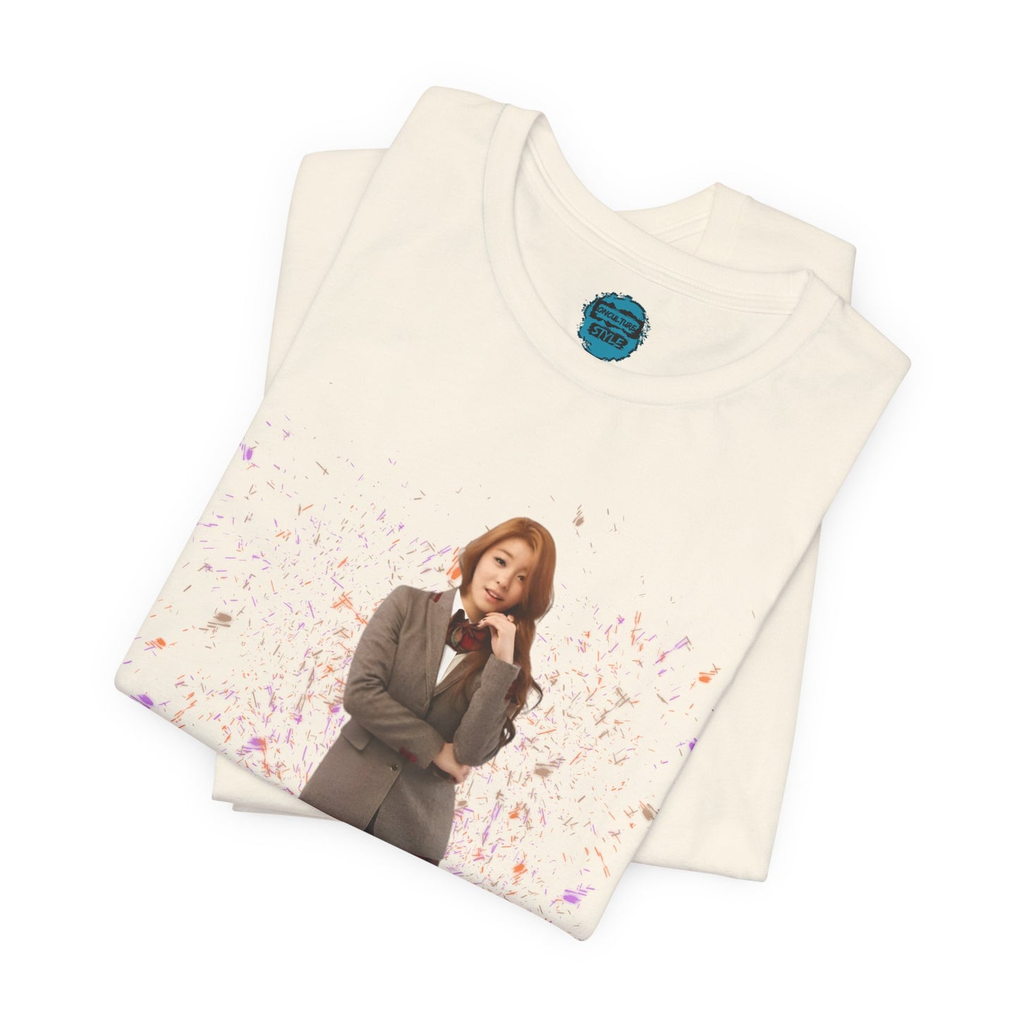 Ailee Fan KPop Tee | K-Idol Fan T-Shirt with Glitter Bomb