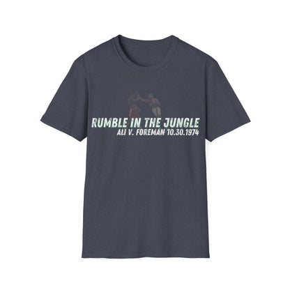 Ali vs Foreman "Rumble in the Jungle" Homage Boxing T-Shirt