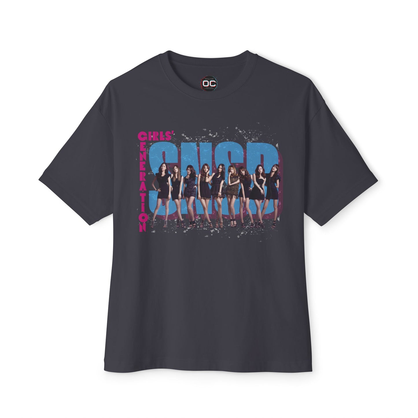 OG Girls Generation Oversized Boxy Tee | Legends of KPop Retro Fan T-Shirt