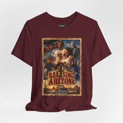 Raising Hell in Arizona Tee | Cult Comedy Movie Poster Tribute T-Shirt