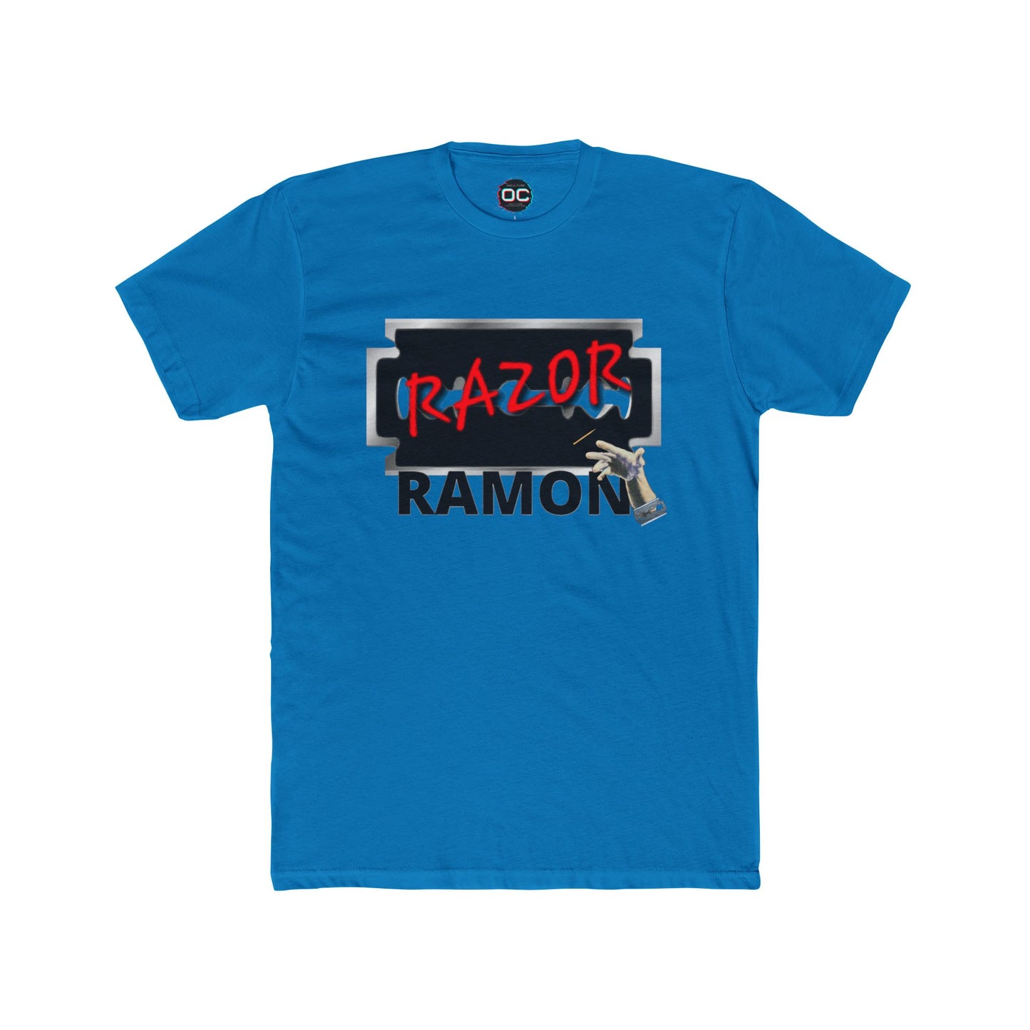 Razor Ramon Tribute T-Shirt – Toothpick Flick & Razor Blade Design | Wrestling Legend Fan Tee