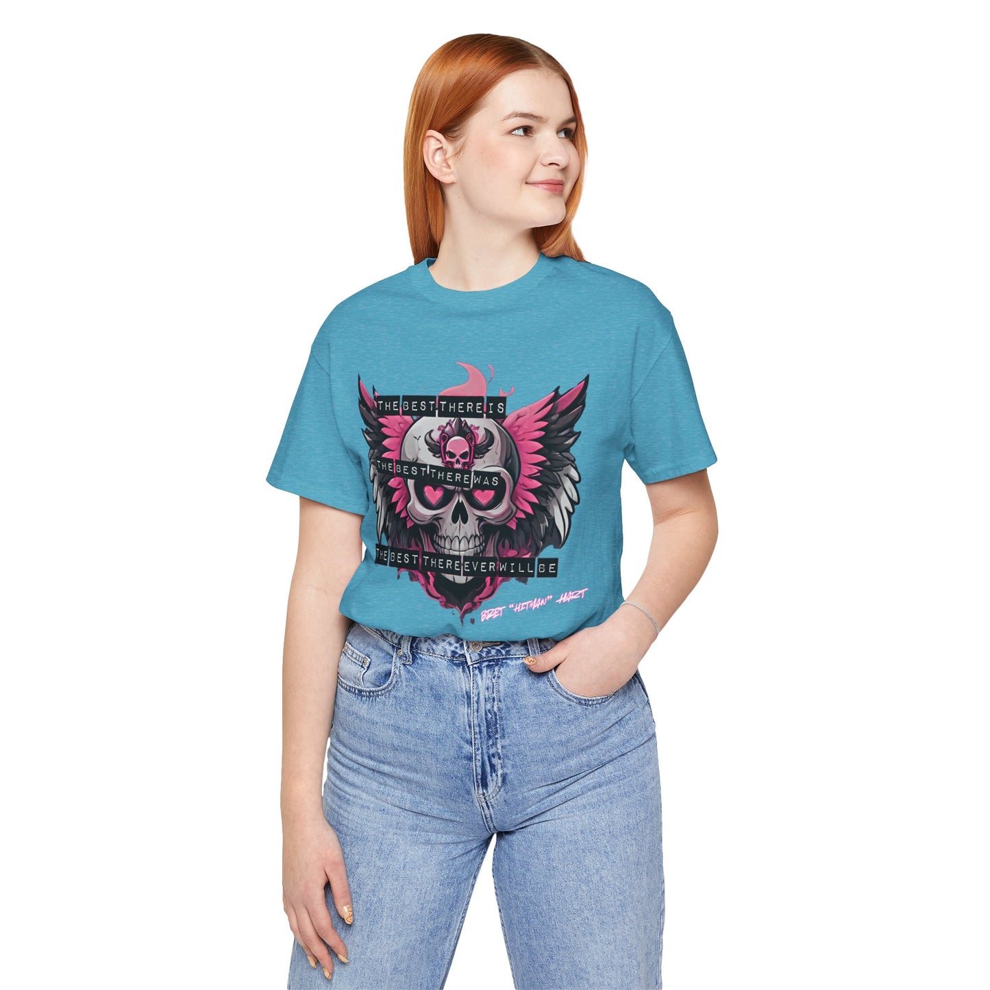 The Best Skull & Wings Logo Tee – Wrestling Legend Tribute T-Shirt