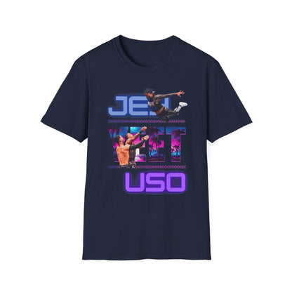 Jey Uso "YEET" Splash T-Shirt - High-Flying WWE Action Tee