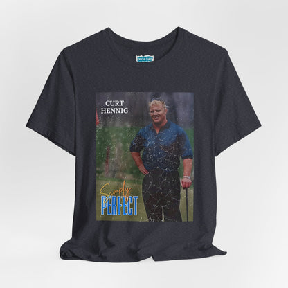 “Simply Perfect” – Vintage Style Mr. Perfect 90s Golf Vignette Tribute Tee