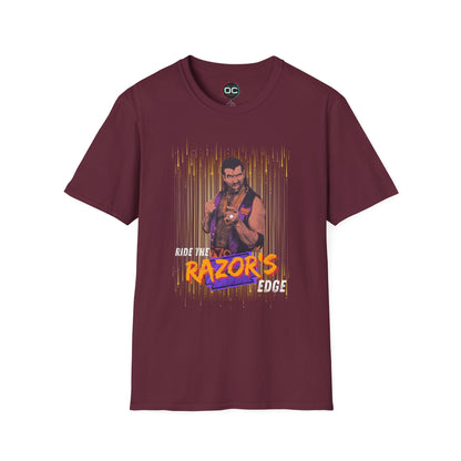 Ride the Razor’s Edge Tee – Razor Ramon Tribute Shirt