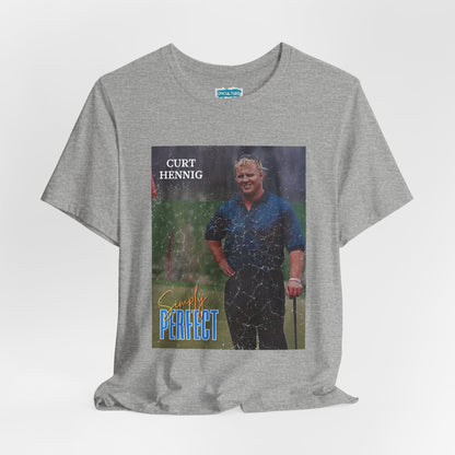 “Simply Perfect” – Vintage Style Mr. Perfect 90s Golf Vignette Tribute Tee