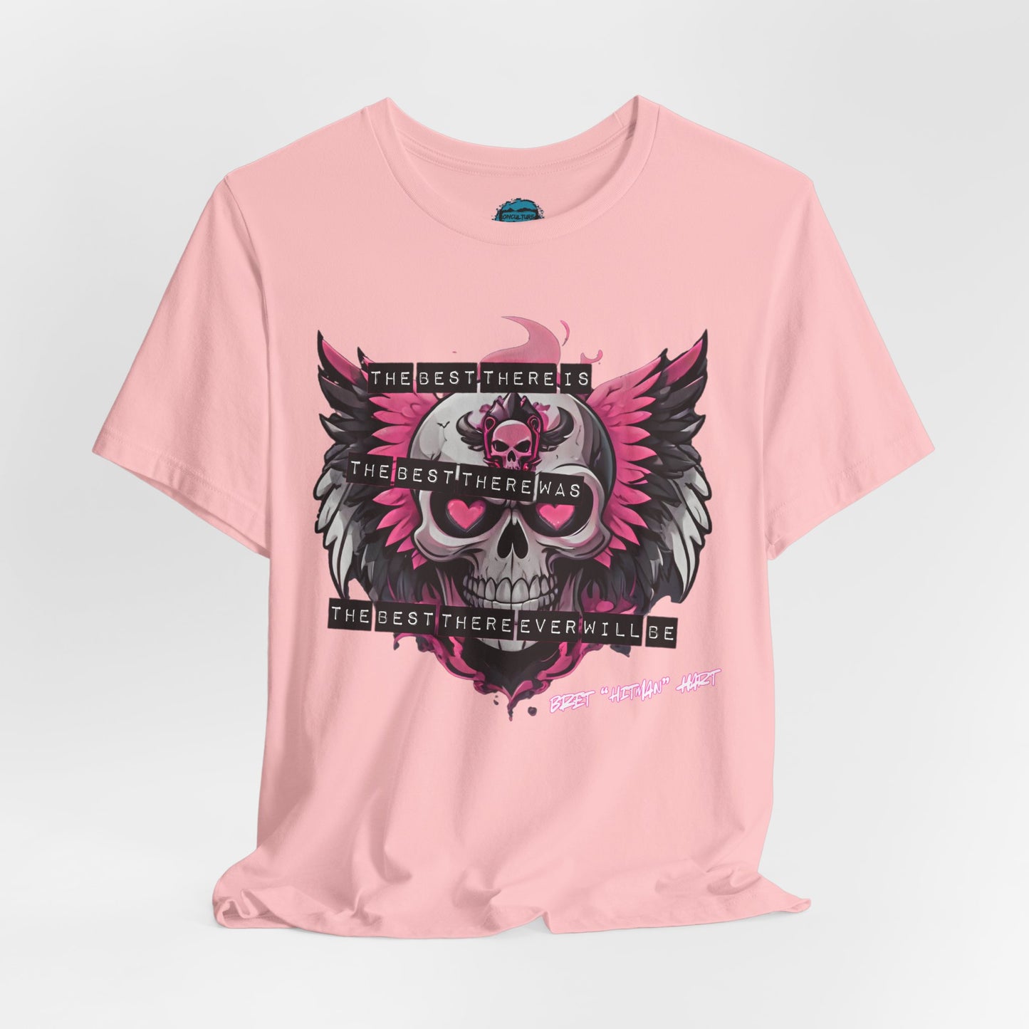 The Best Skull & Wings Logo Tee – Wrestling Legend Tribute T-Shirt