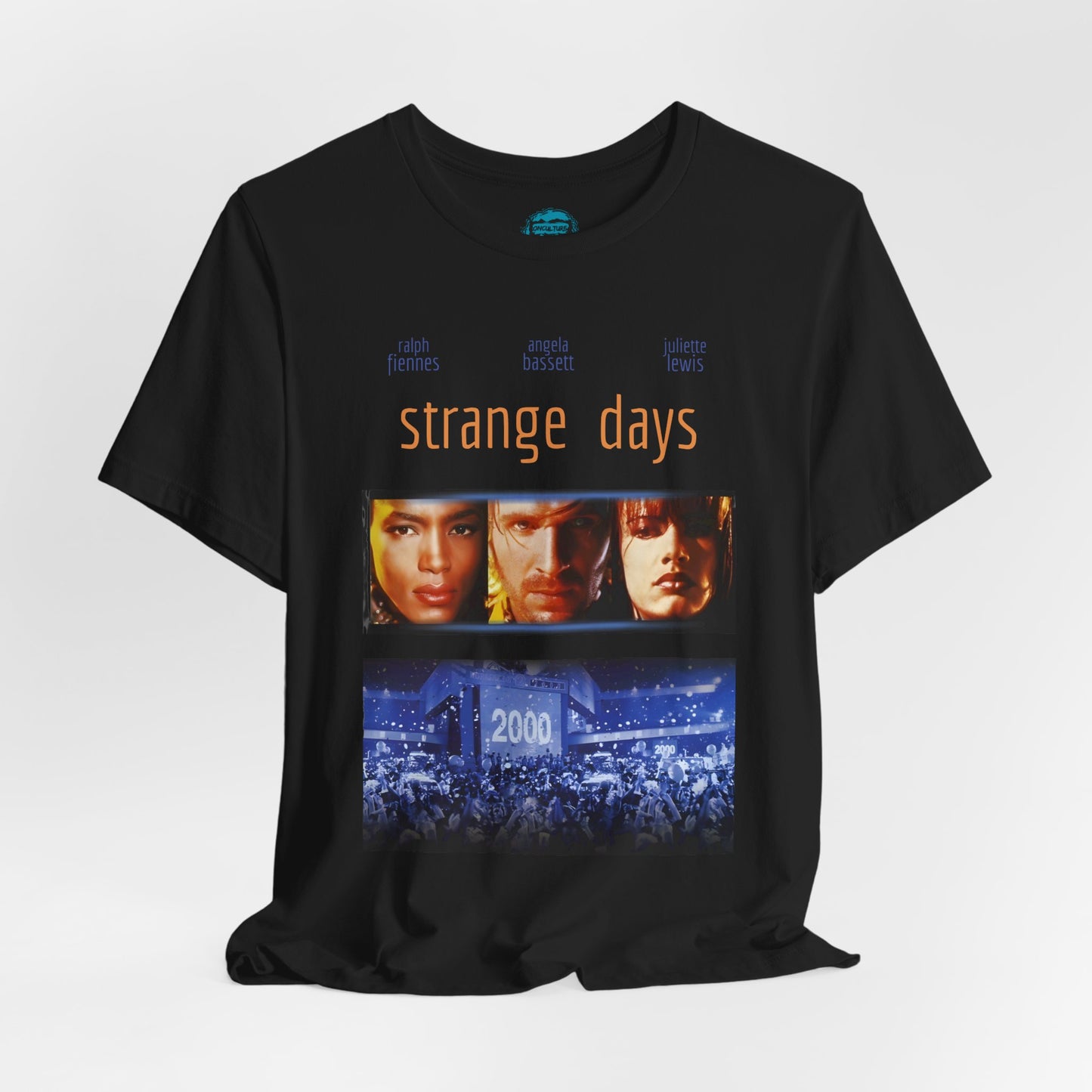 Strange Days 90s Film Tee — Retro 1995 Cult Film Graphic T-Shirt