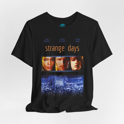 Strange Days 90s Film Tee — Retro 1995 Cult Film Graphic T-Shirt