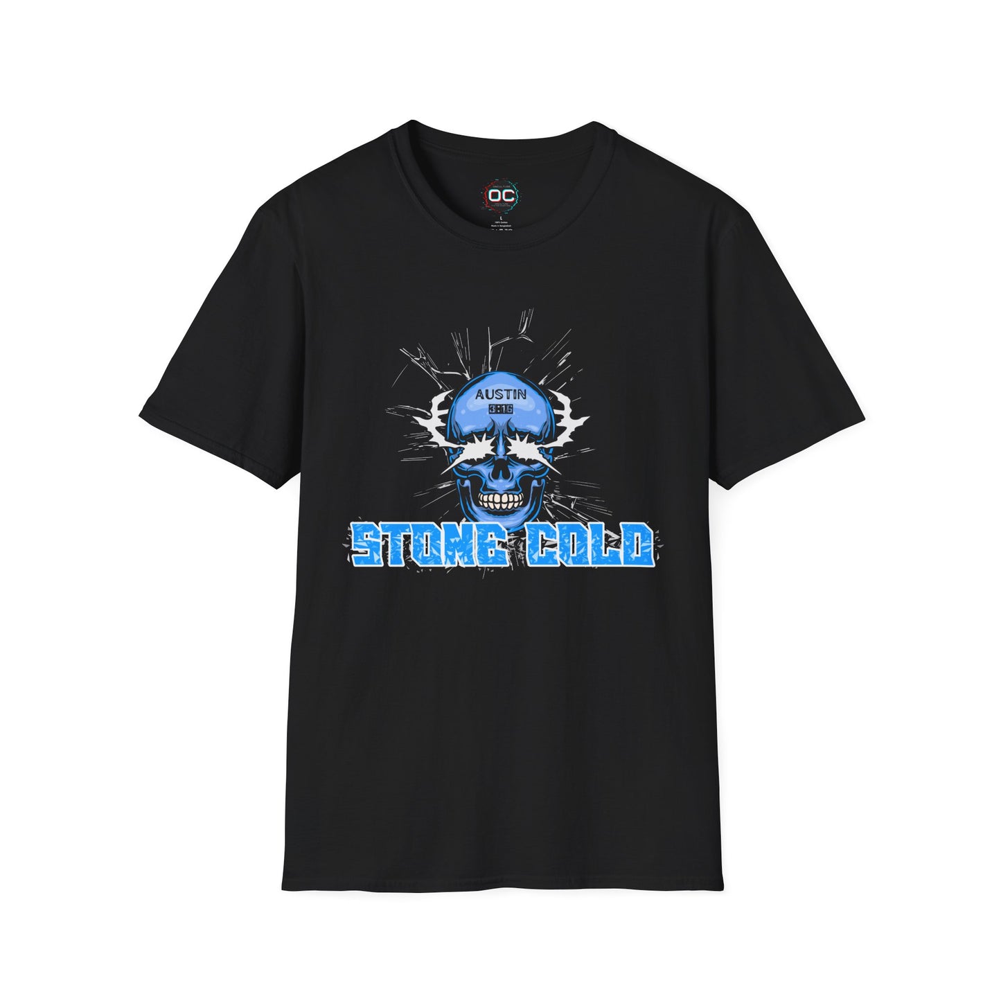 Stone Cold Smoking Skull Tee – Austin 3:16 Tribute Shirt - Steve Austin Skull