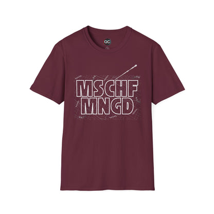 "MSCHF MNGD" Magic Map Tee – A Potter Inspired  'Mischief Managed' Tribute T-Shirt