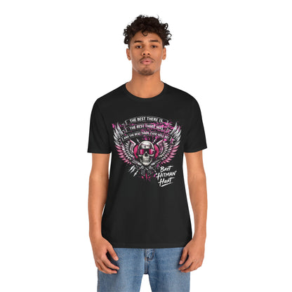 Legendary Skull & Wings Tee – Pro Wrestling Legend Tribute T-Shirt