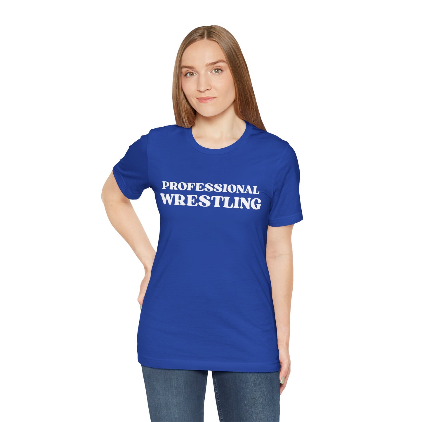 Professional Wrestling T-Shirt — Bold Retro Sports Tee