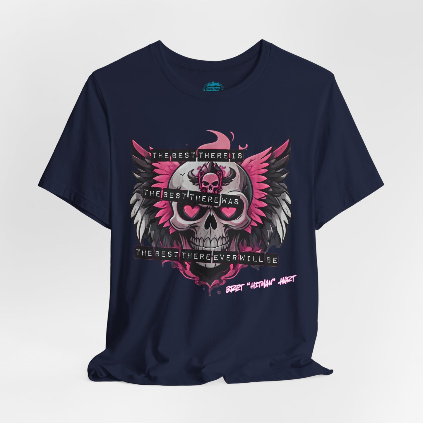 The Best Skull & Wings Logo Tee – Wrestling Legend Tribute T-Shirt