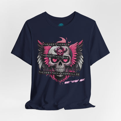 The Best Skull & Wings Logo Tee – Wrestling Legend Tribute T-Shirt