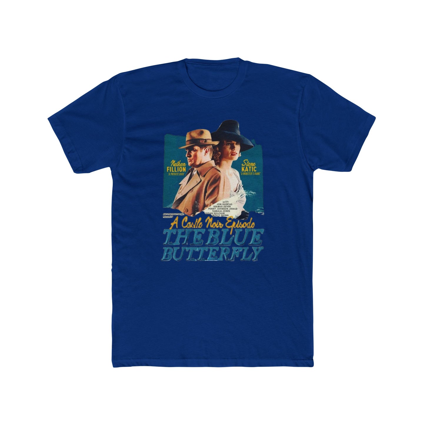 The Blue Butterfly Flys at Midnight T-Shirt