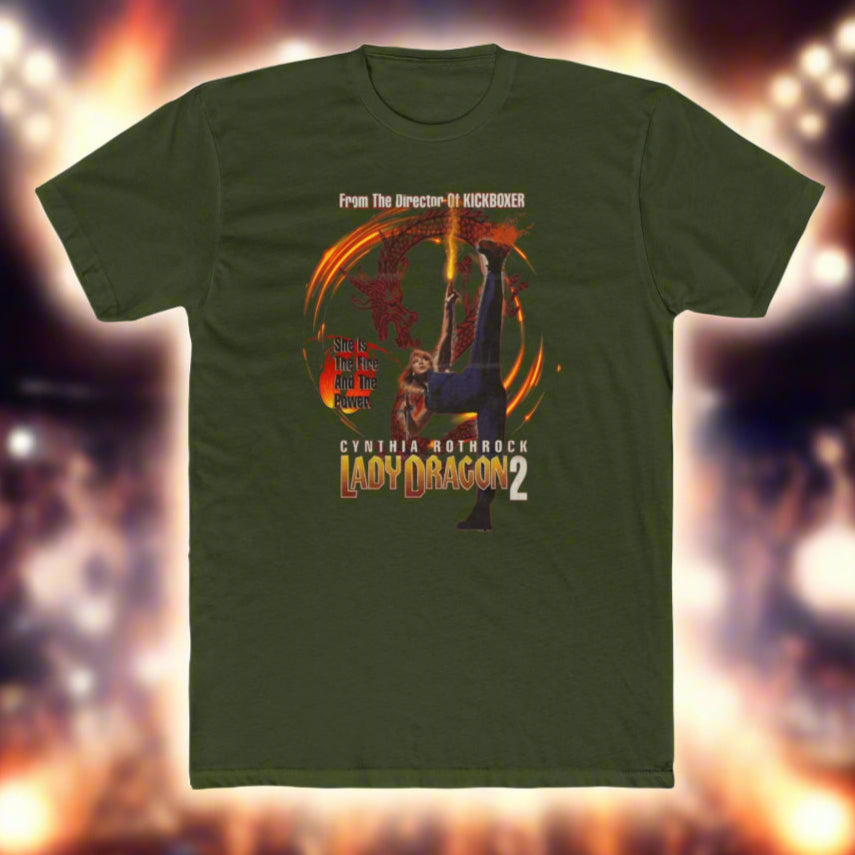 Lady Dragon 2 Graphic - Retro Action Movie T-Shirt