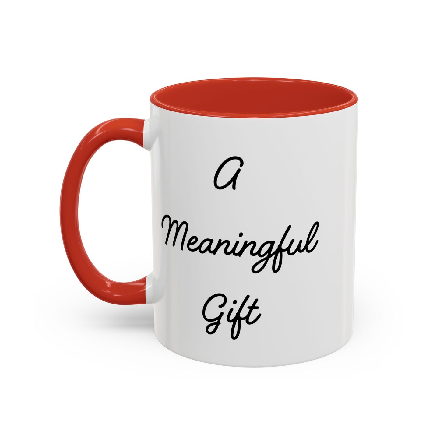 A Meaningful Gift Mug, For Those That Care, But Not That Much - In White