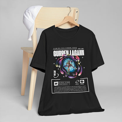 "Gurren Lagann" Anime T-Shirt – Drill Through the Heavens in Style!