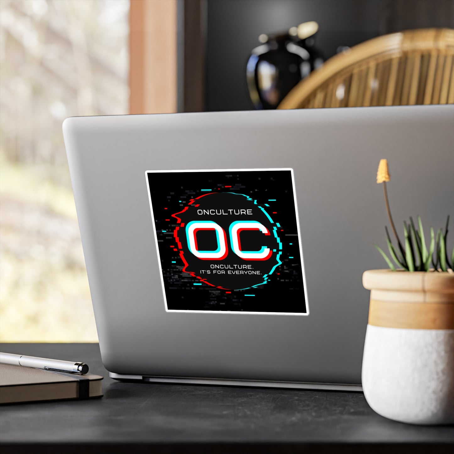 OnCulture Store Branded Vinyl Decals - Vibrant Custom Stickers for Everyone