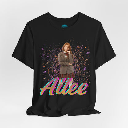 Ailee Fan KPop Tee | K-Idol Fan T-Shirt with Glitter Bomb