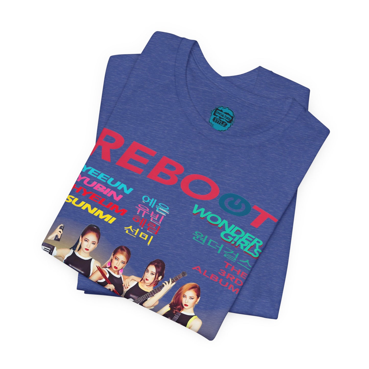 Girls of Wonder “Reboot” Comeback Tee | Legendary Retro KPop Girl Group Tribute T-Shirt