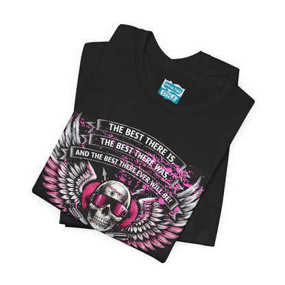 Legendary Skull & Wings Tee – Pro Wrestling Legend Tribute T-Shirt