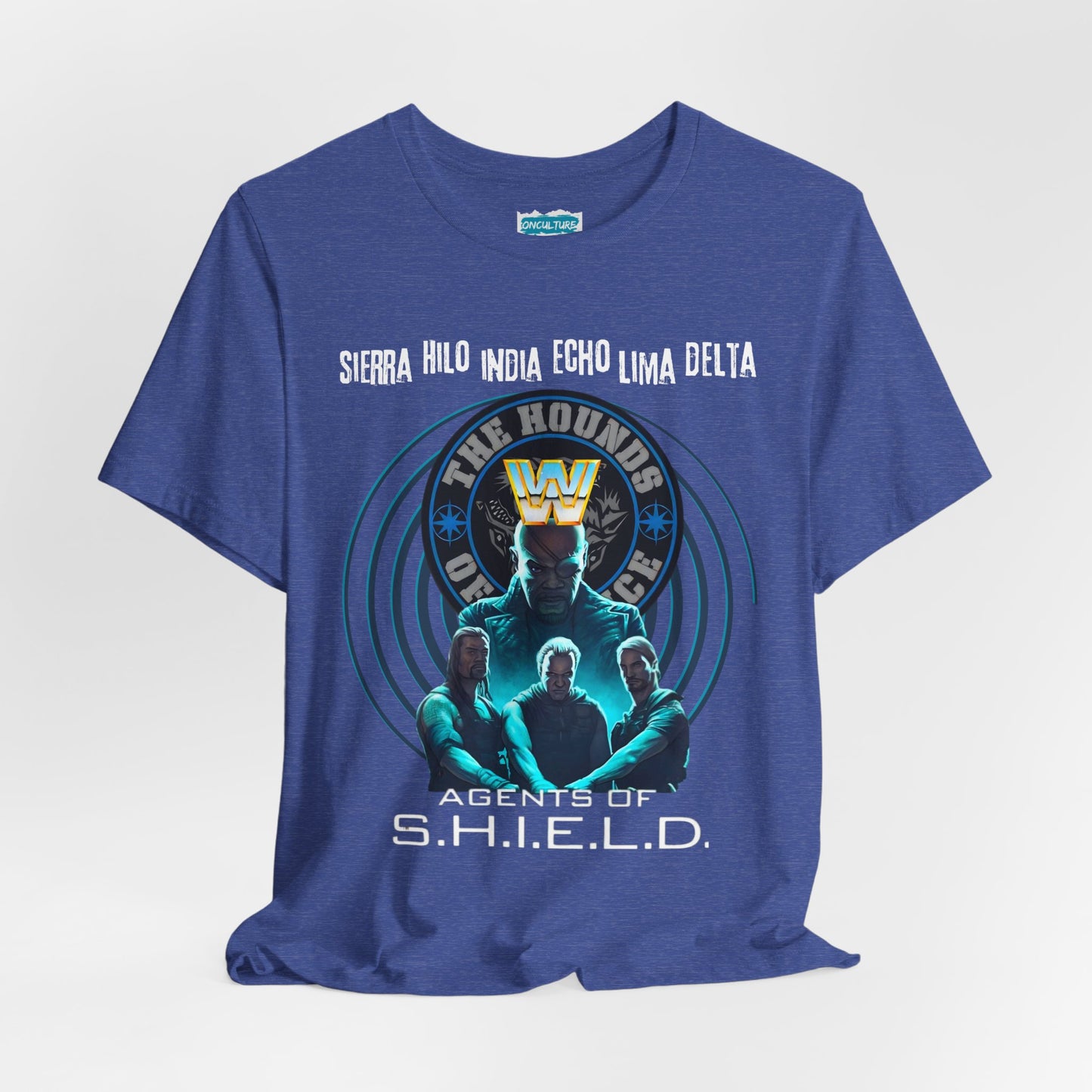 Comic Book and Pro Wrestling Mashup Tee | Fury's Top Faction T-Shirt