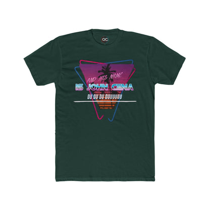 John Cena Meme T-Shirt - Retro 80s 'And His Name Is' Design | An IWC Inspired Funny Wrestling Tee