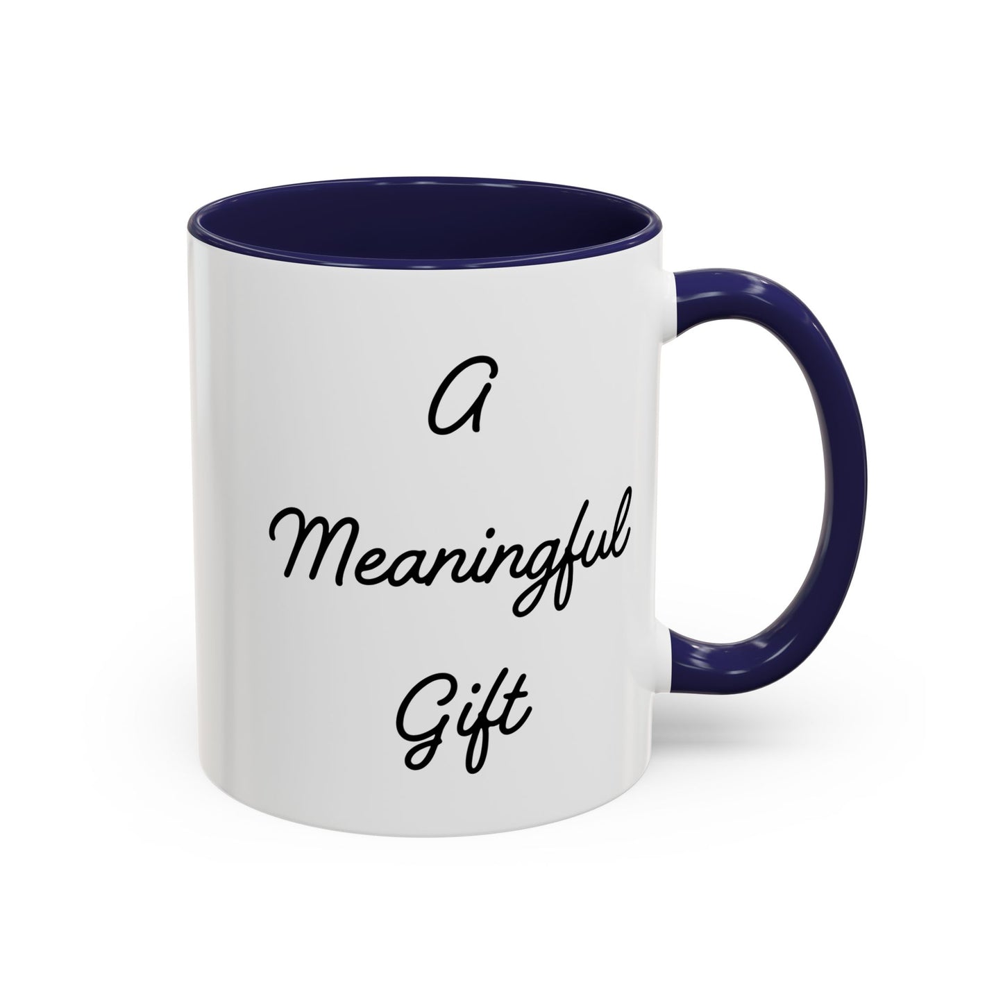 A Meaningful Gift Mug, For Those That Care, But Not That Much - In White