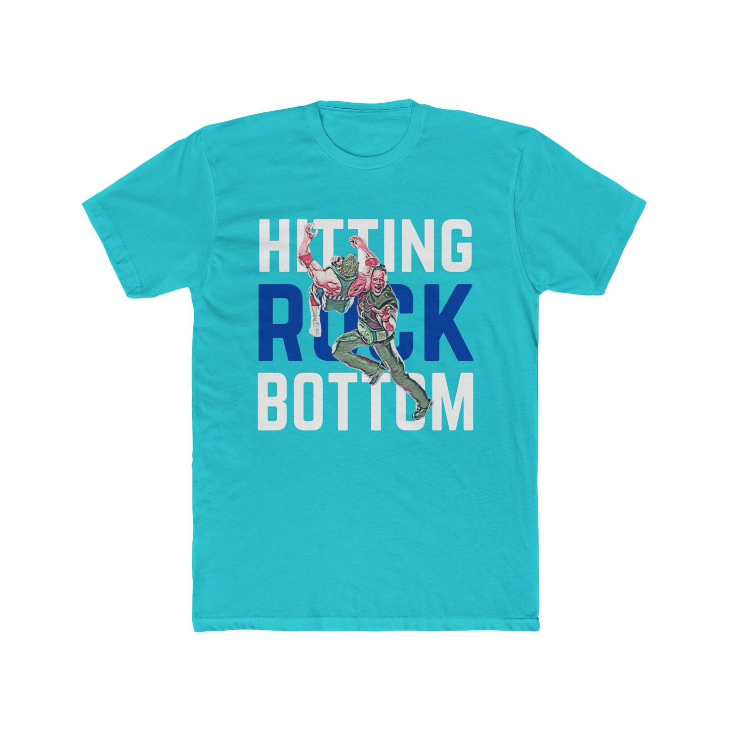 Hitting Rock Bottom Tee – The Rock Tribute Shirt