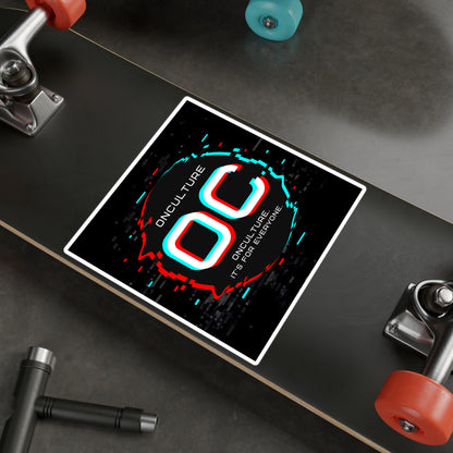 OnCulture Store Branded Vinyl Decals - Vibrant Custom Stickers for Everyone