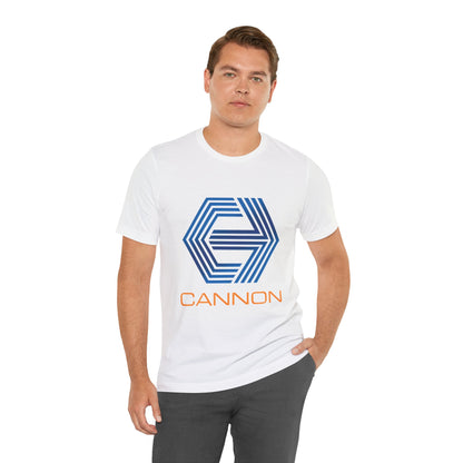 Cannon Logo Tee – 80s Action Cinema Tribute Shirt