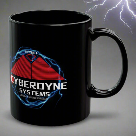 Cyberdyne Systems Logo - Terminator Skynet Mug, Sci-Fi Movie Design